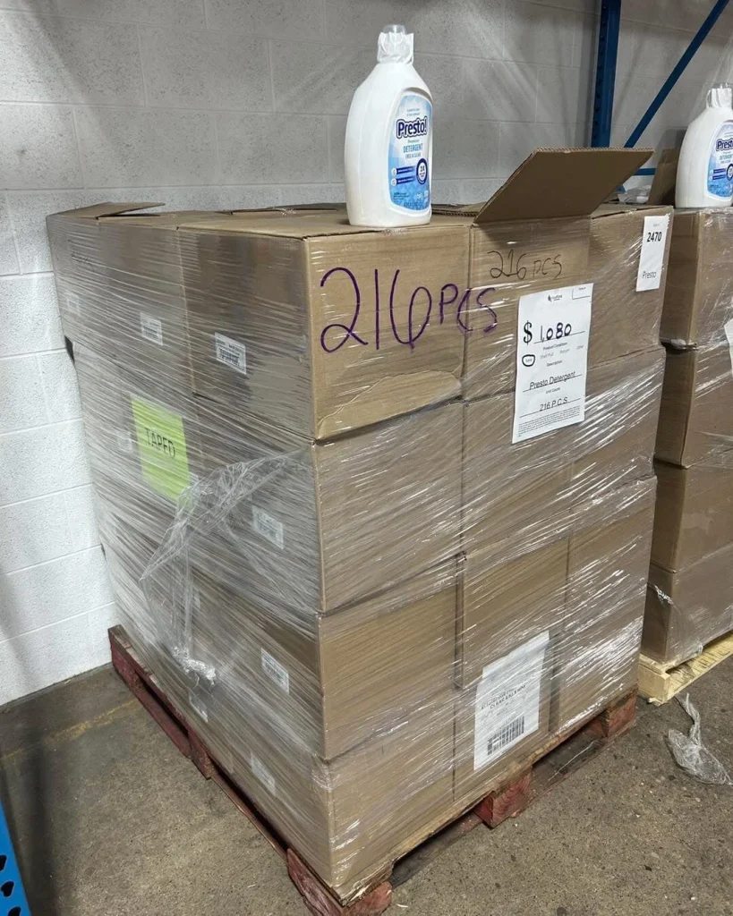 Detergent Pallets for Sale