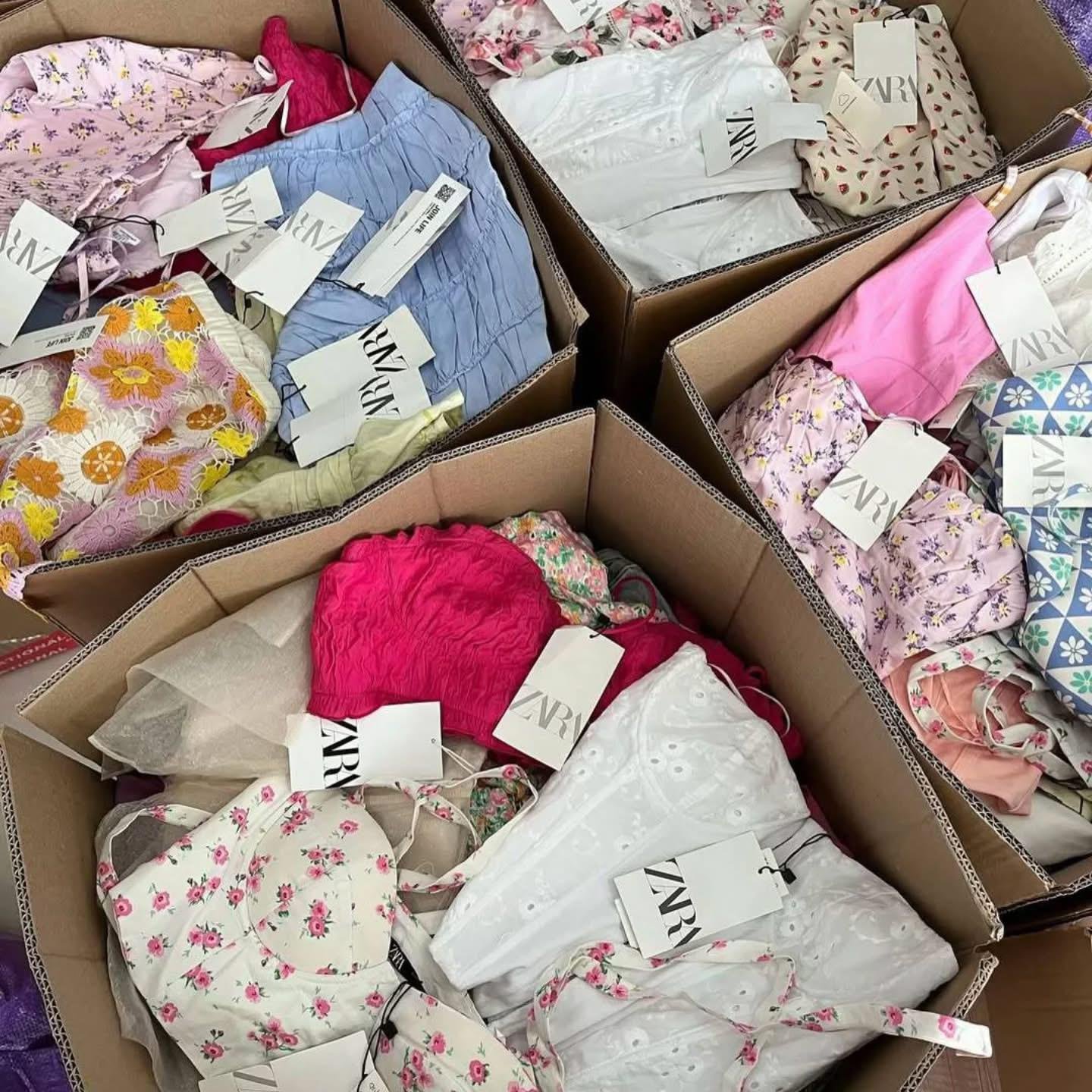 Zara Clothing Pallet