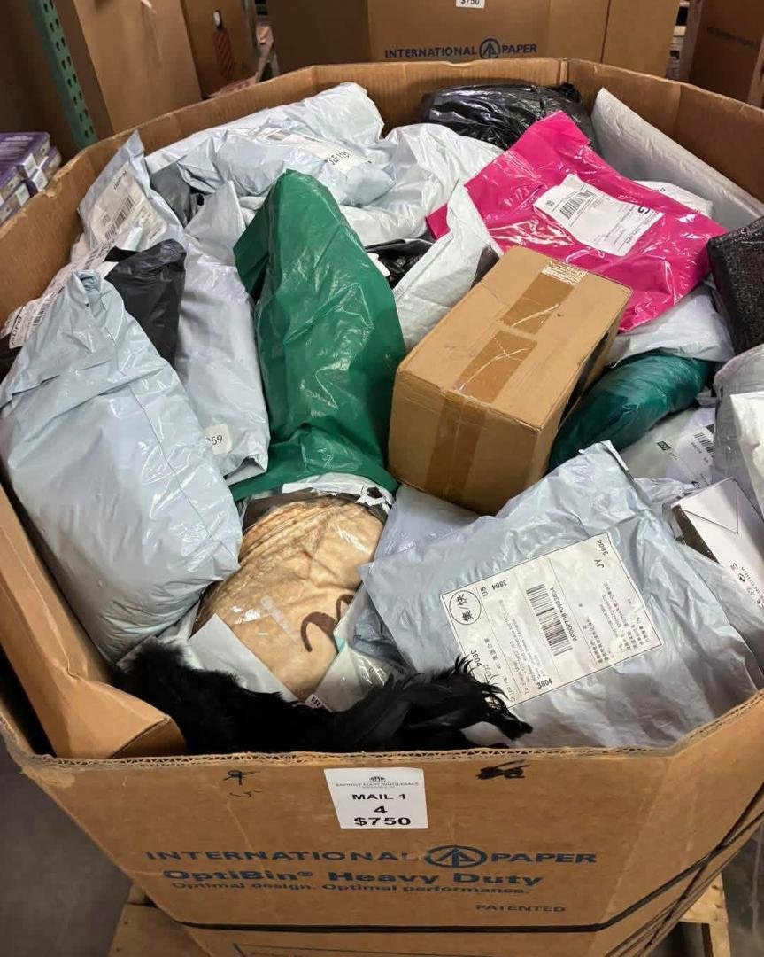 Amazon Unclaimed Package Pallets