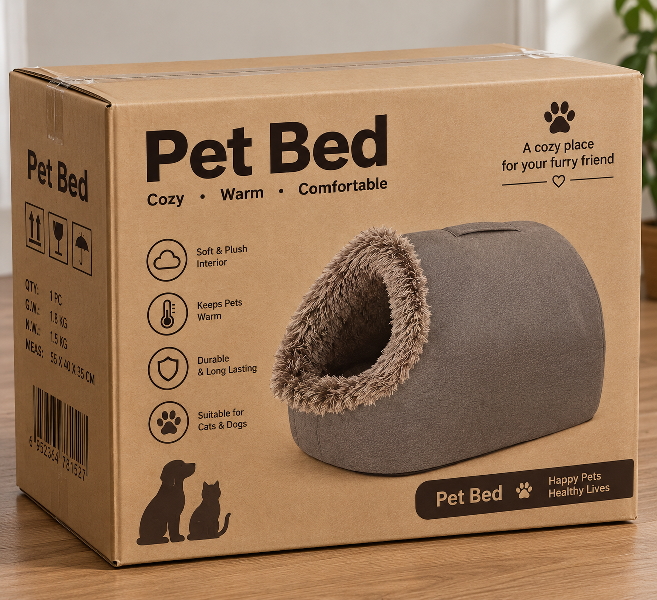 Winter Pet Beds Pallet